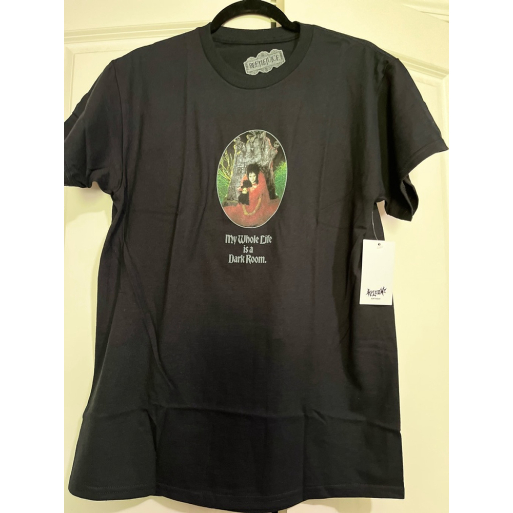 NWT Men's Welcome x Beetlejuice Dark Room Tee, Sizes M and XL, Black